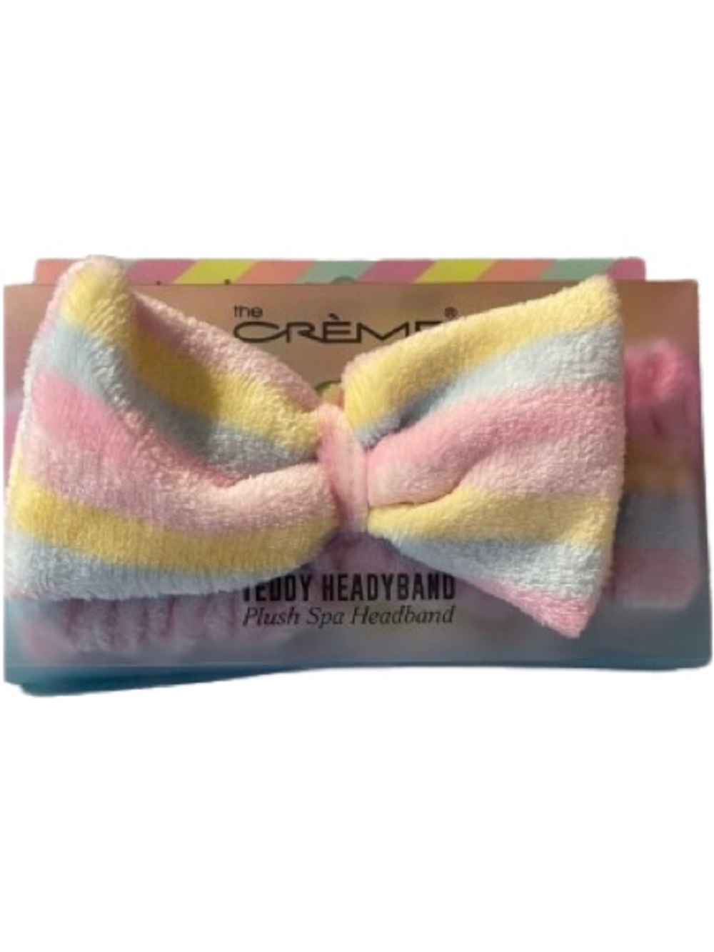 The Crème Shop Wash your Face  -Spa Headband Teddy Headband-New
